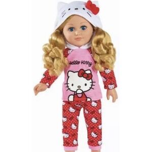 My Life As Hello Kitty Pajama Party Outfit  for 18" Dolls
